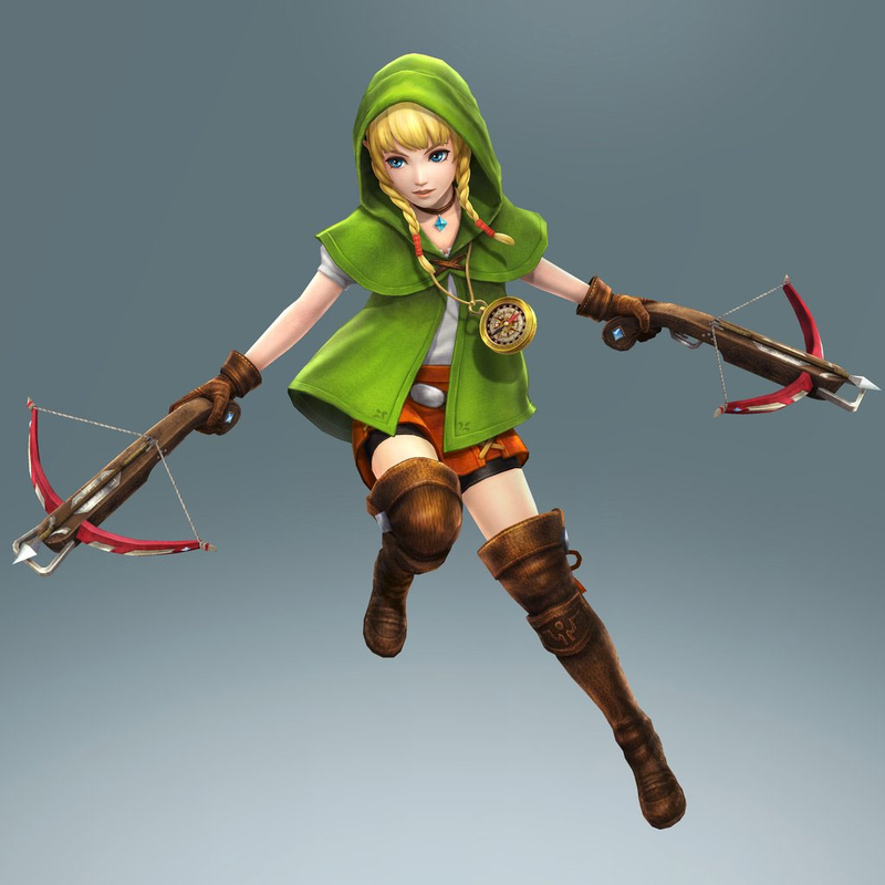 Illustration for article titled Female Link Now A Playable Zelda Character